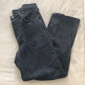 Aritzia Denim Forum The Arlo High Rise Straight